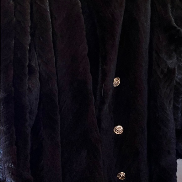 Men’s Big & Talk Full Length Mink Coat - Picture 8 of 16